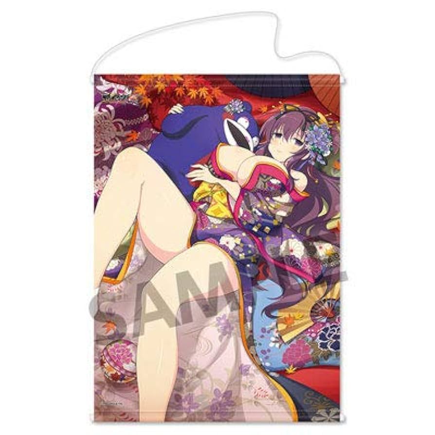 Amazon.co.jp: 閃乱カグラ NewWave Gバースト B2タペストリー 紫